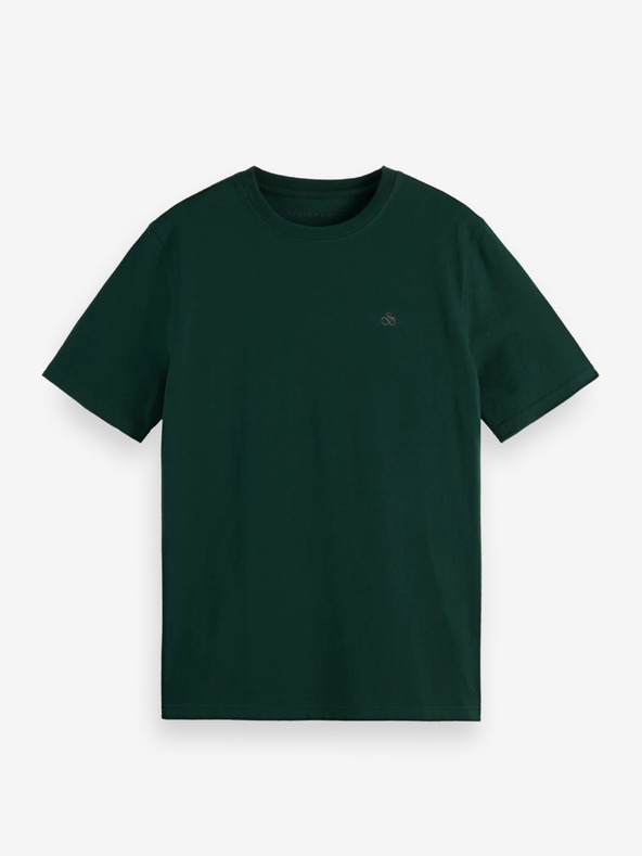 Scotch & Soda Temno zelena moška majica Scotch & Soda