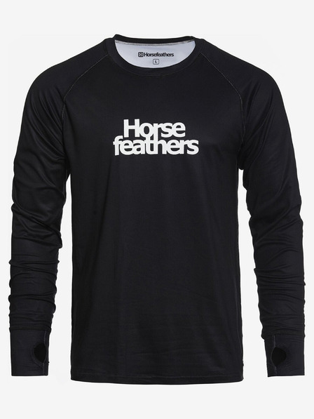 Horsefeathers Termalna majica Riley - črna, velikost L HORSEFEATHERS