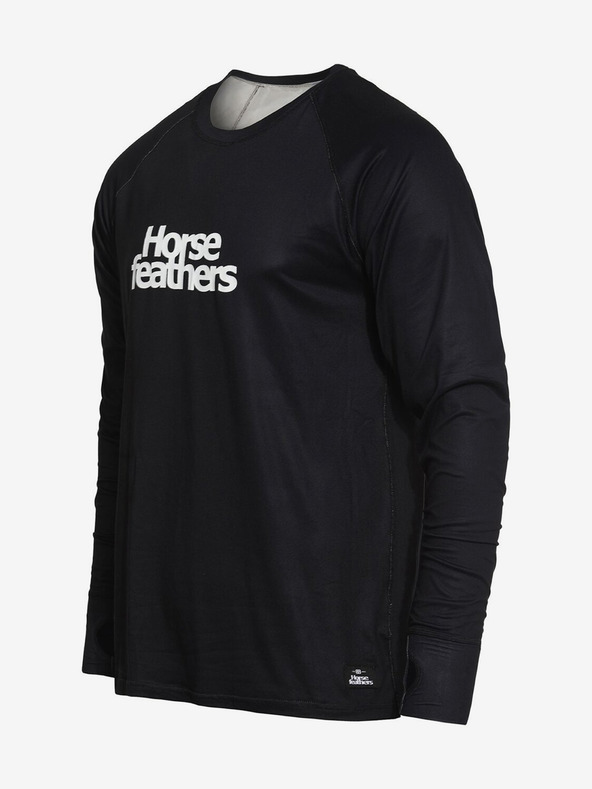 Horsefeathers Termalna majica Riley - črna, velikost L HORSEFEATHERS