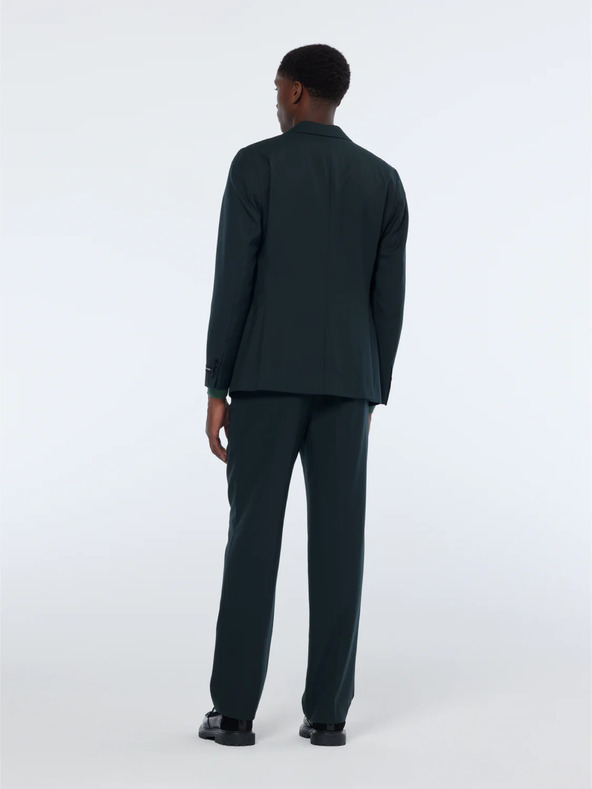 Scotch & Soda Moška temno zelena volnena jopica Scotch & Soda