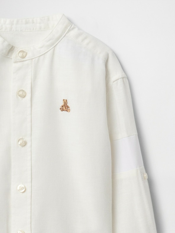 GAP Otroška platnena majica Gap