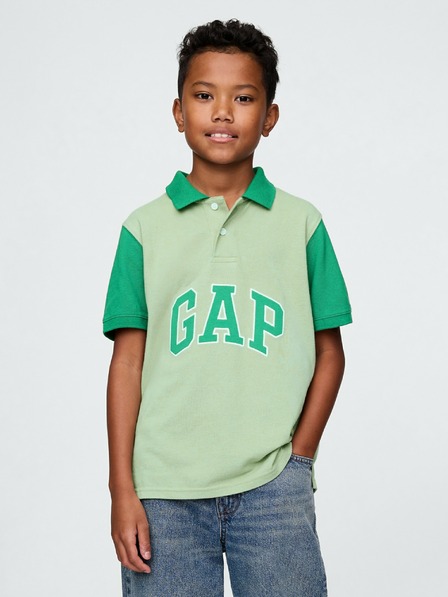 GAP Otroška polo majica z logotipom GAP