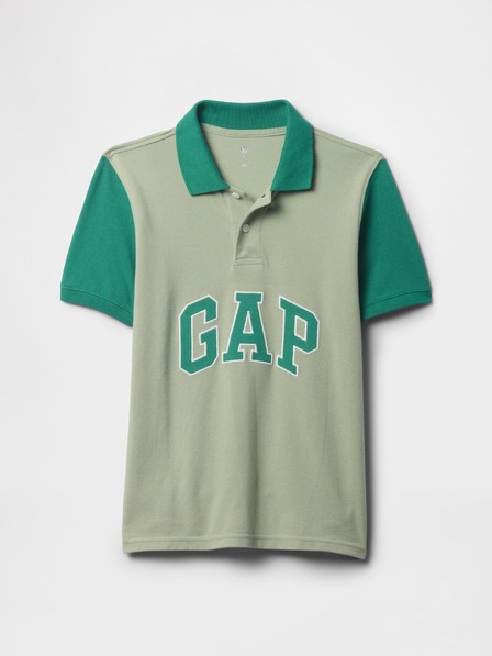 GAP Otroška polo majica z logotipom GAP