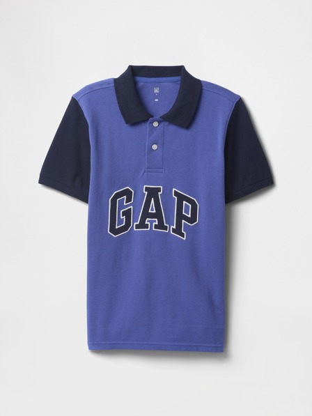 GAP Otroška polo majica z logotipom GAP
