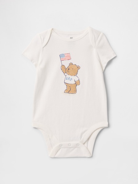 GAP Otroško body Americana GAP