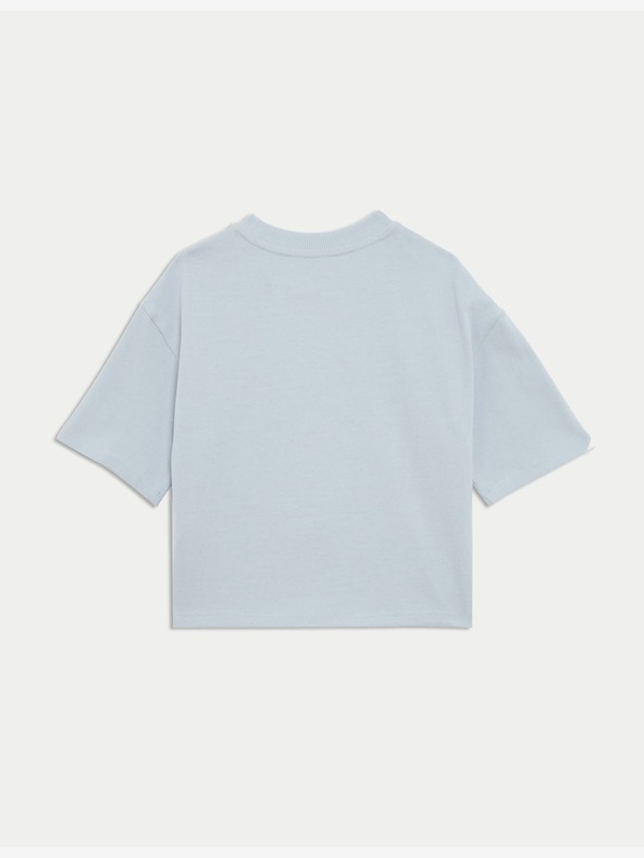 Marks & Spencer Majica iz čistega bombaža Lady and the Tramp™ (1-8 let) Marks & Spencer modra