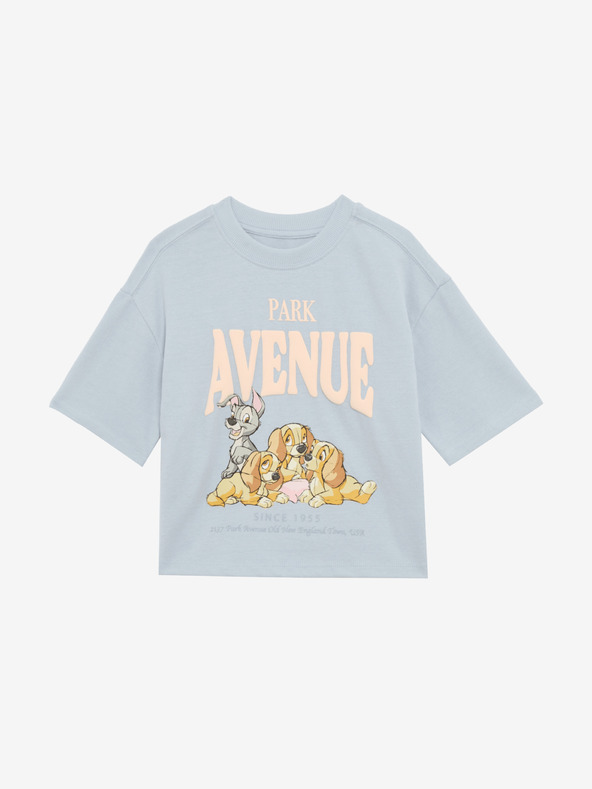 Marks & Spencer Majica iz čistega bombaža Lady and the Tramp™ (1-8 let) Marks & Spencer modra