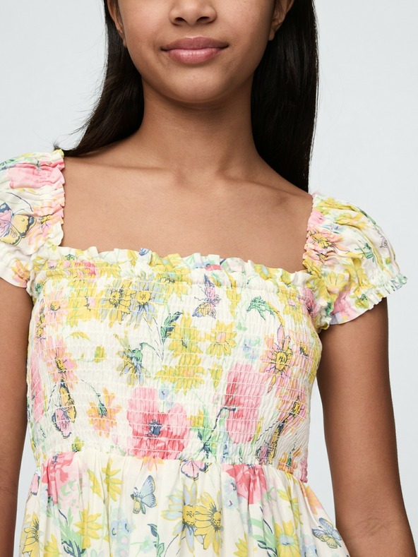 GAP Otroška midi obleka GAP