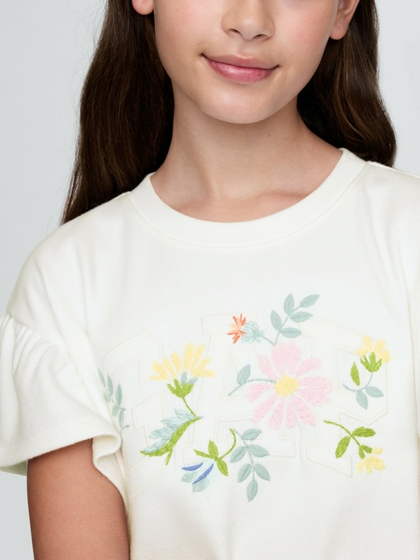 GAP Otroška majica z logotipom GAP Obleka z logotipom GAP