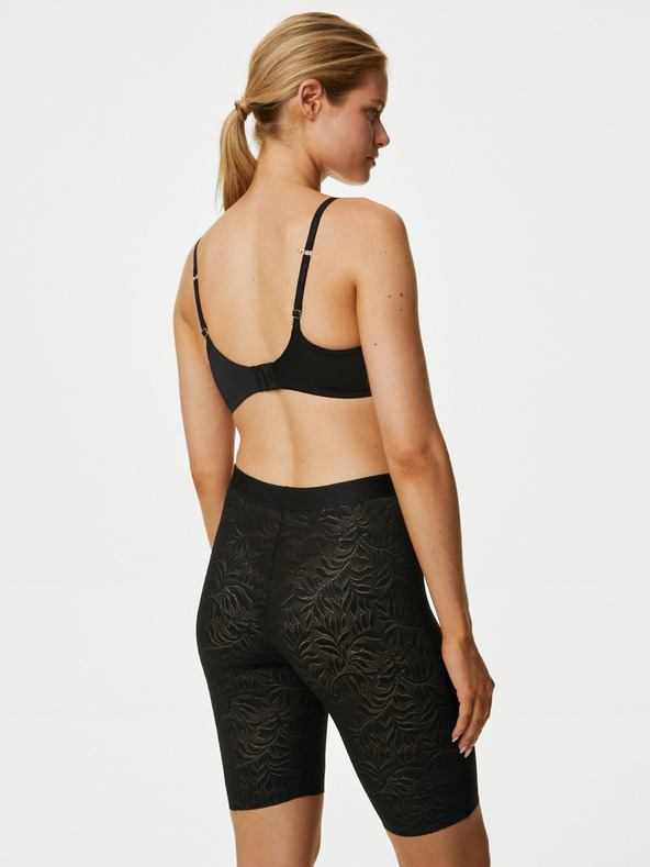 Marks & Spencer Rahlo učvrščevalne kolesarske hlače s tehnologijo Flexifit™ Marks & Spencer črne barve