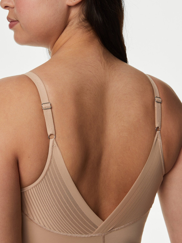 Marks & Spencer Ženska majica za učvrstitev in oblikovanje v bež barvi Marks & Spencer