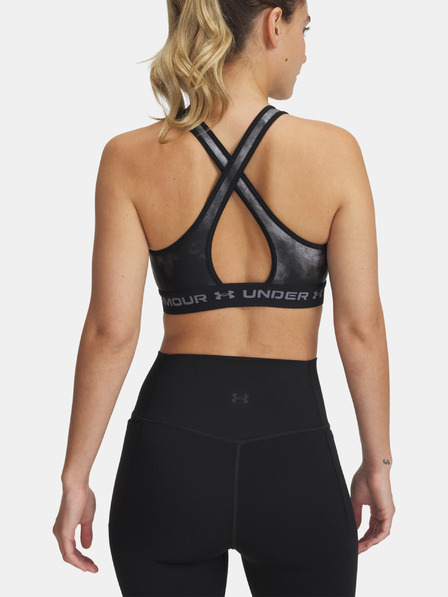 Under Armour Ženski nedrček Under Armour Crossback Mid Print