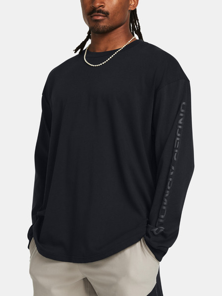 Under Armour Moška majica Under Armour UA HW TONAL WORDMARK LS-BLK