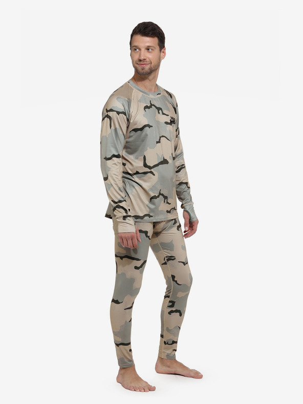 Horsefeathers Termične hlače Riley - puščavska kamuflaža, velikost L HORSEFEATHERS