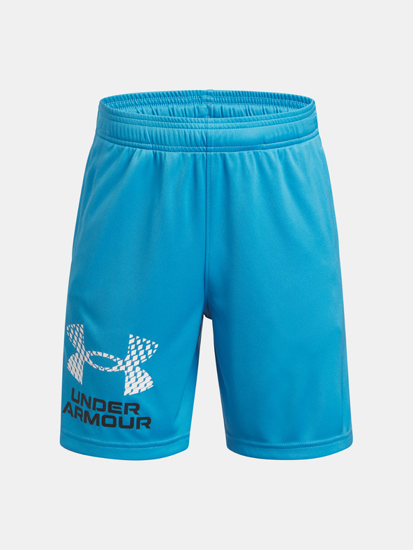 Under Armour Deške kratke hlače 1383333-406 UA Tech Logo Shorts-BLU