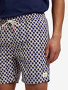 Scotch & Soda Modre in bež moške vzorčaste kopalke Scotch & Soda