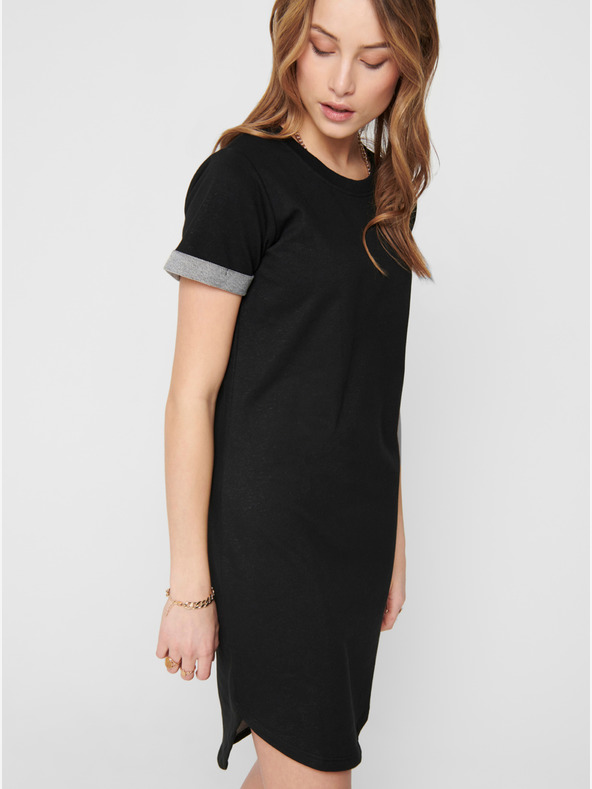 Jacqueline de Yong Črna osnovna obleka JDY Ivy