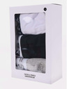 Jack & Jones Komplet treh moških boksaric Jack & Jones Sense v beli, črni in sivi barvi