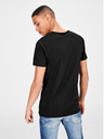Jack & Jones Črna osnovna majica Jack & Jones Basic