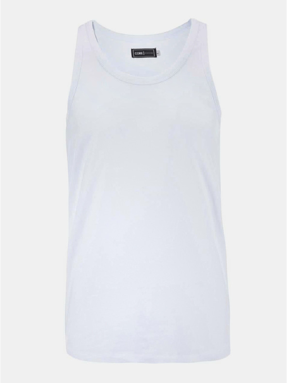 Jack & Jones Bela moška osnovna majica Jack & Jones