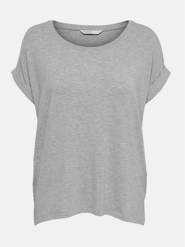 ONLY Svetlo siva prevelika majica ONLY Moster