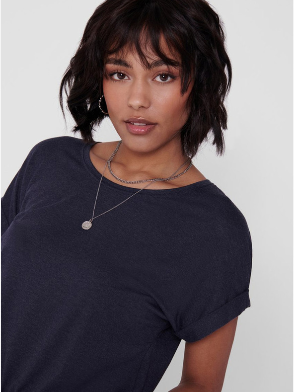 ONLY Modra ohlapna majica ONLY Moster