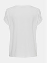 ONLY Bela osnovna majica ONLY Moster