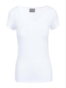 Vero Moda Bela osnovna majica z okroglim vratom VERO MODA Maxi My