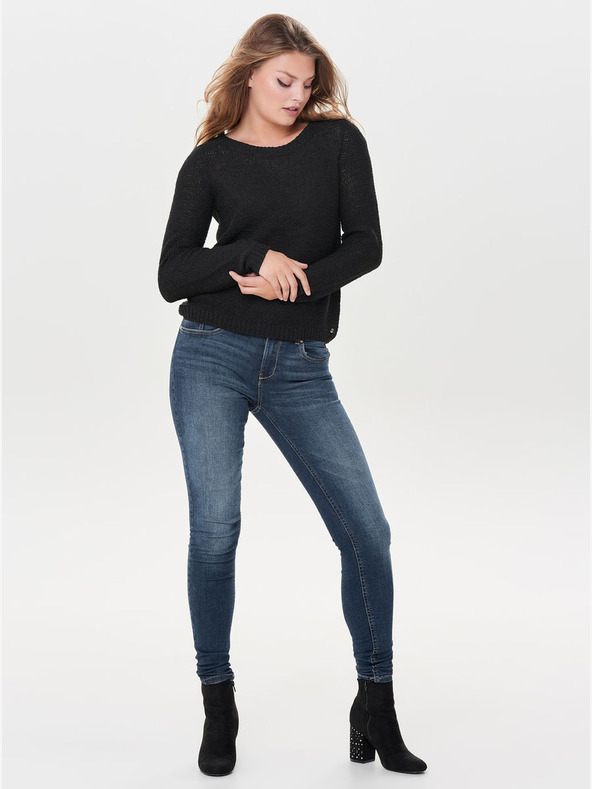 ONLY Črn pulover ONLY Geena