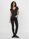Vero Moda Črna majica VERO MODA Filli