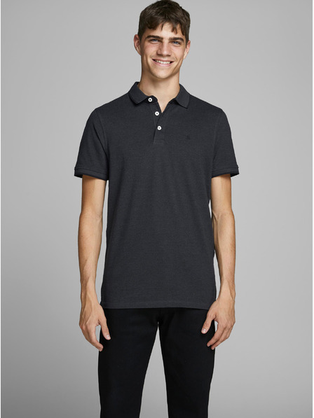 Jack & Jones Temno siva polo majica Jack & Jones Paulos