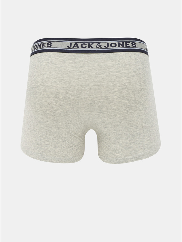 Jack & Jones Komplet petih bokseric v zeleni in sivi barvi Jack & Jones Oliver