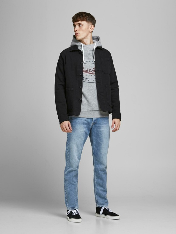 Jack & Jones Svetlo modre ravne kavbojke Jack & Jones Chris