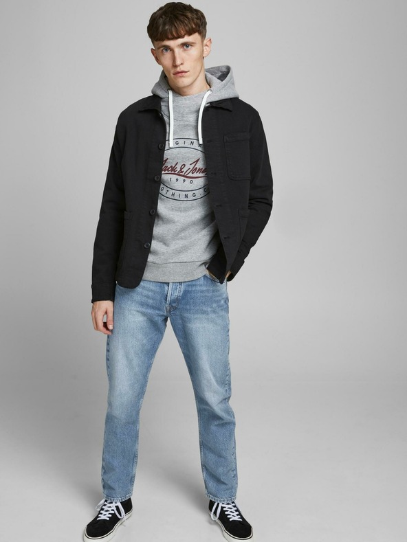 Jack & Jones Svetlo modre ravne kavbojke Jack & Jones Chris