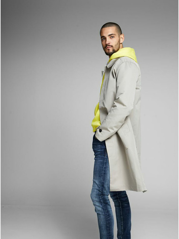 Jack & Jones Modre moške kavbojke tankega kroja Jack & Jones Glenn