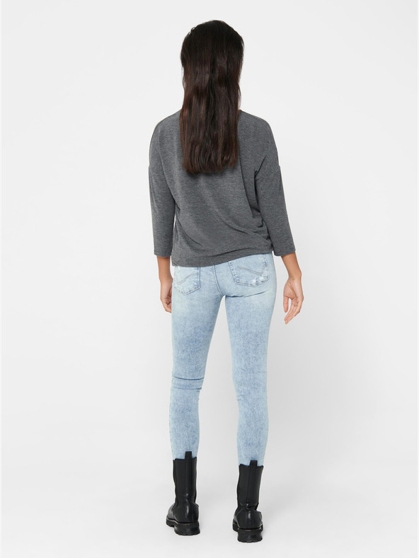 ONLY Siv ženski pulover ONLY Glamour