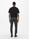 ONLY & SONS Temno sive kariraste hlače ONLY & SONS Mark