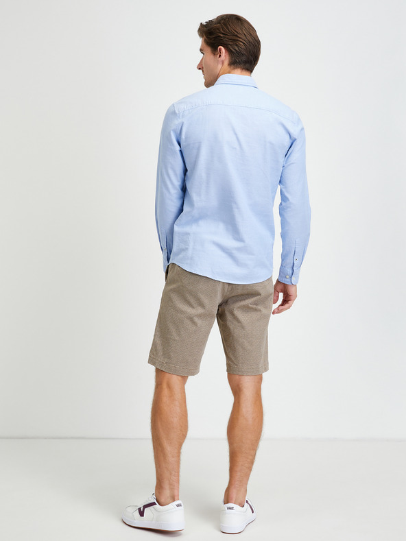 Jack & Jones Modra srajca Jack & Jones Oxford