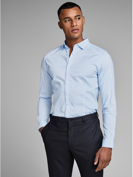 Jack & Jones Svetlomodra moška srajca Jack & Jones Parma