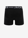 Jack & Jones Komplet treh črnih boksaric Jack & Jones Sense