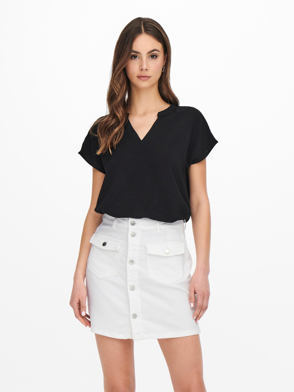 Jacqueline de Yong Črna bluza JDY Lion