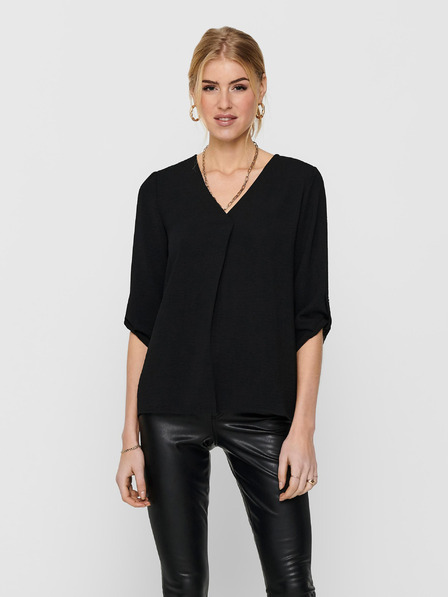Jacqueline de Yong Črna bluza JDY Divya