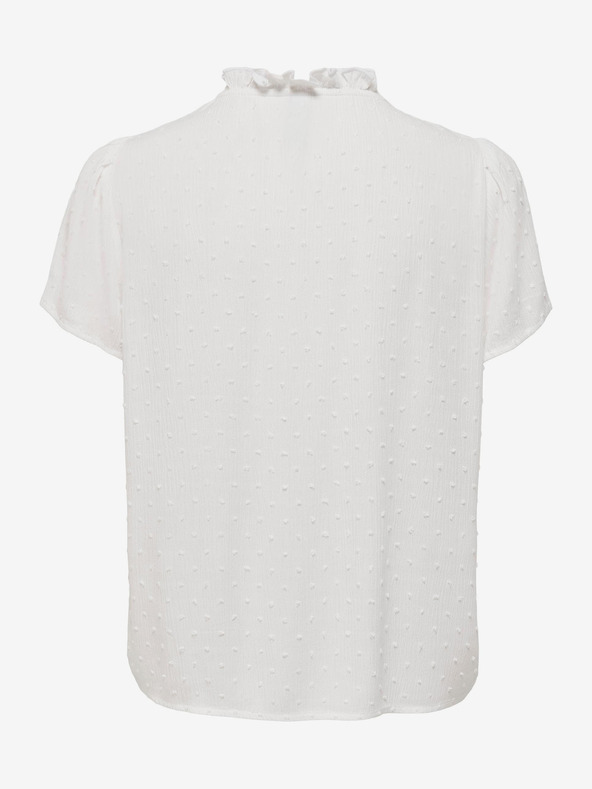 Jacqueline de Yong Kremasta vzorčasta bluza JDY Lima