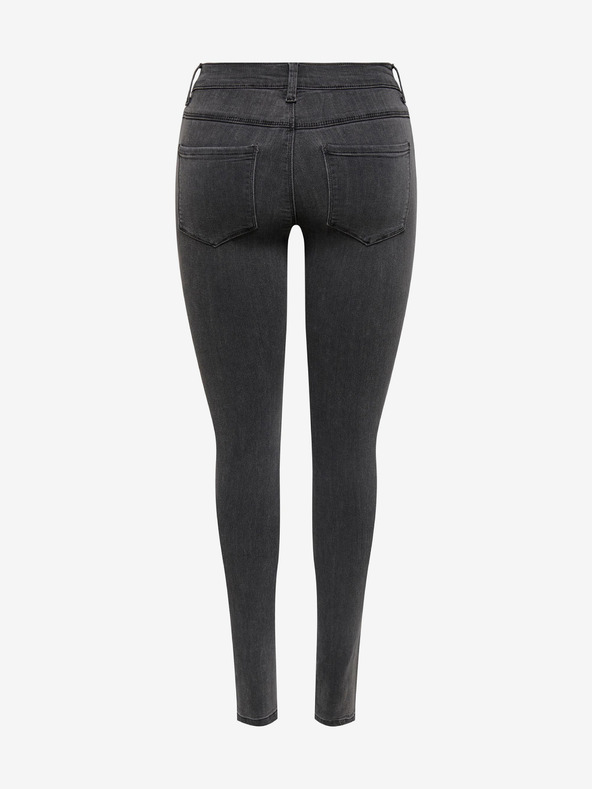 ONLY Temno sive oprijete kavbojke ONLY Rain Life