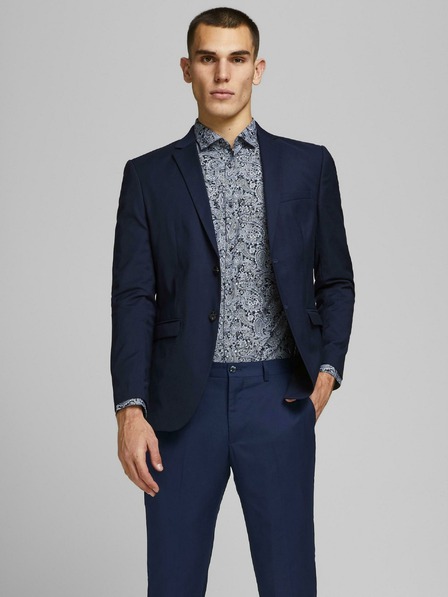Jack & Jones Temno modra moška jakna Jack & Jones Franco