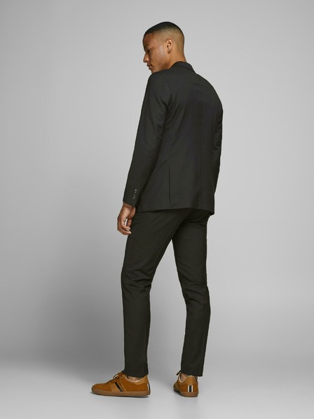Jack & Jones Črne hlače za obleko Jack & Jones Franco