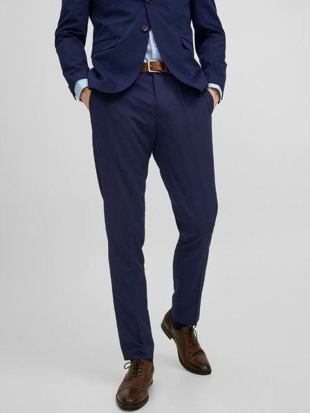 Jack & Jones Temno modre hlače za obleko Jack & Jones Franco