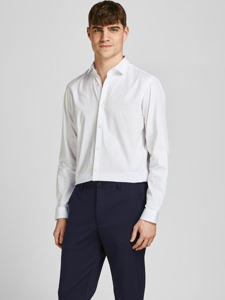 Jack & Jones Bela srajca Jack & Jones Lacardiff