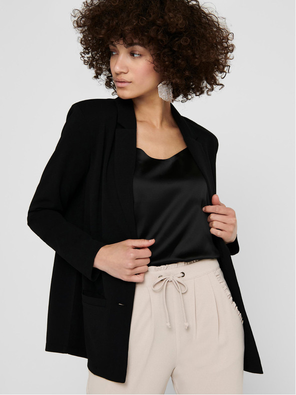 Jacqueline de Yong JDY Louis črn suknjič