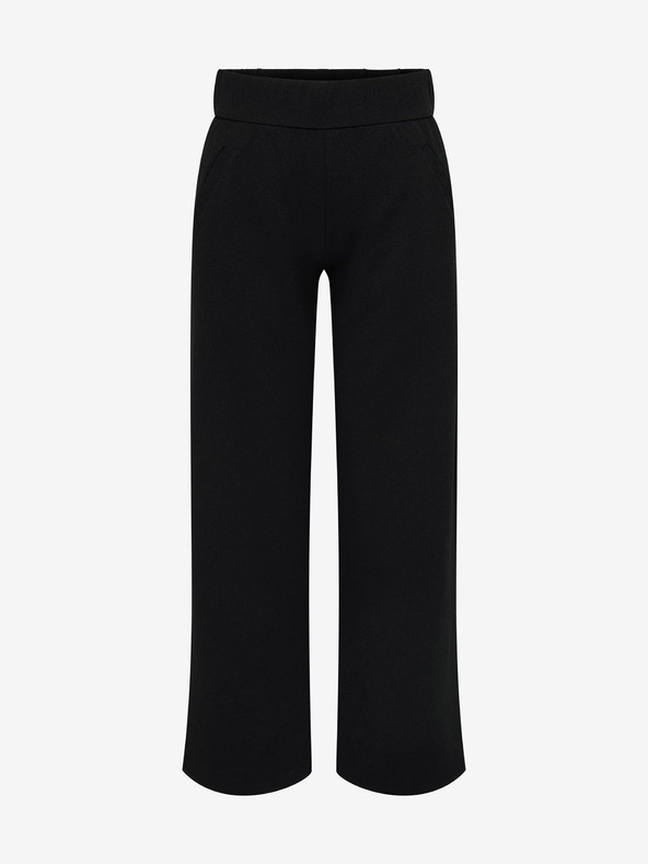 Jacqueline de Yong Črne široke hlače JDY Louis